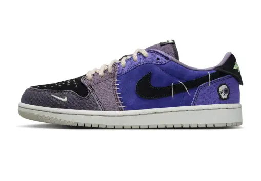 Air Jordan 1 Low OG Regency Purple and Dark Raisin